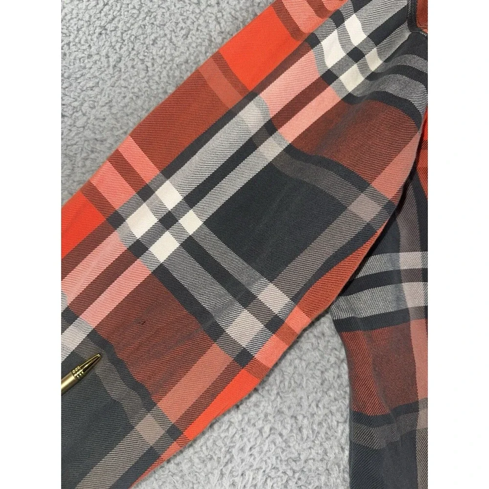 Vintage The North Face Button Up Shirt Men XL Plaid Outdoor‎ Distressed